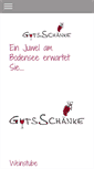 Mobile Screenshot of gutsschaenke-meersburg.de