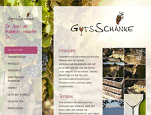 Tablet Screenshot of gutsschaenke-meersburg.de
